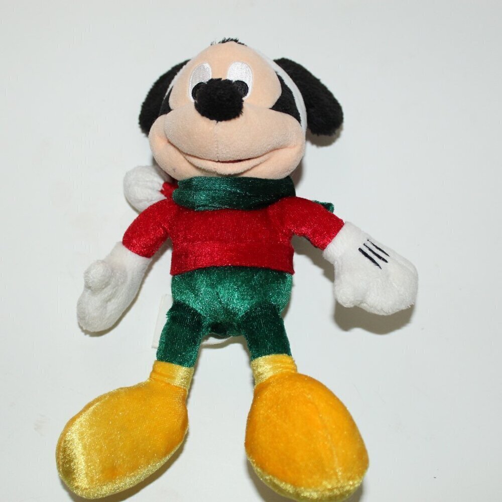 Christmas Mickey Mouse Plush - Picture 2 of 7